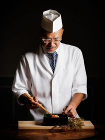 和食料理長 日本料理 橋本卓知